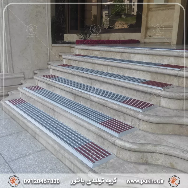 نمونه اجرا شده پادری آلومینیومی یک سانتی کد M1